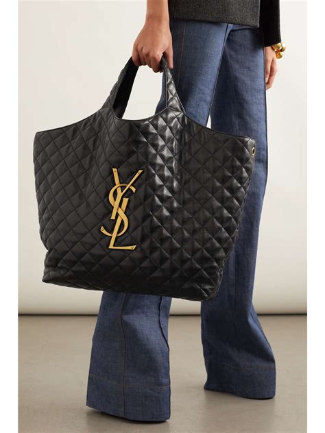 ysl extra large tote|saint laurent large shopper.